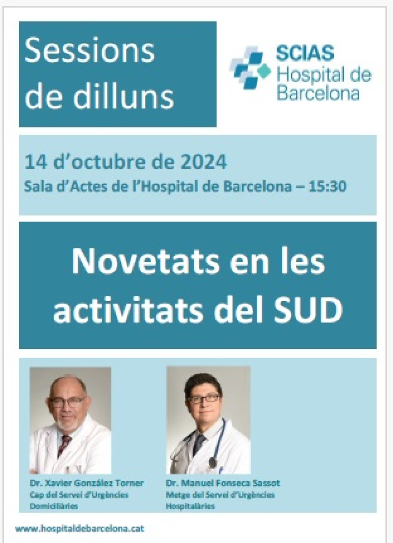 sessió dilluns 14 octubre 2024 novetats SUD